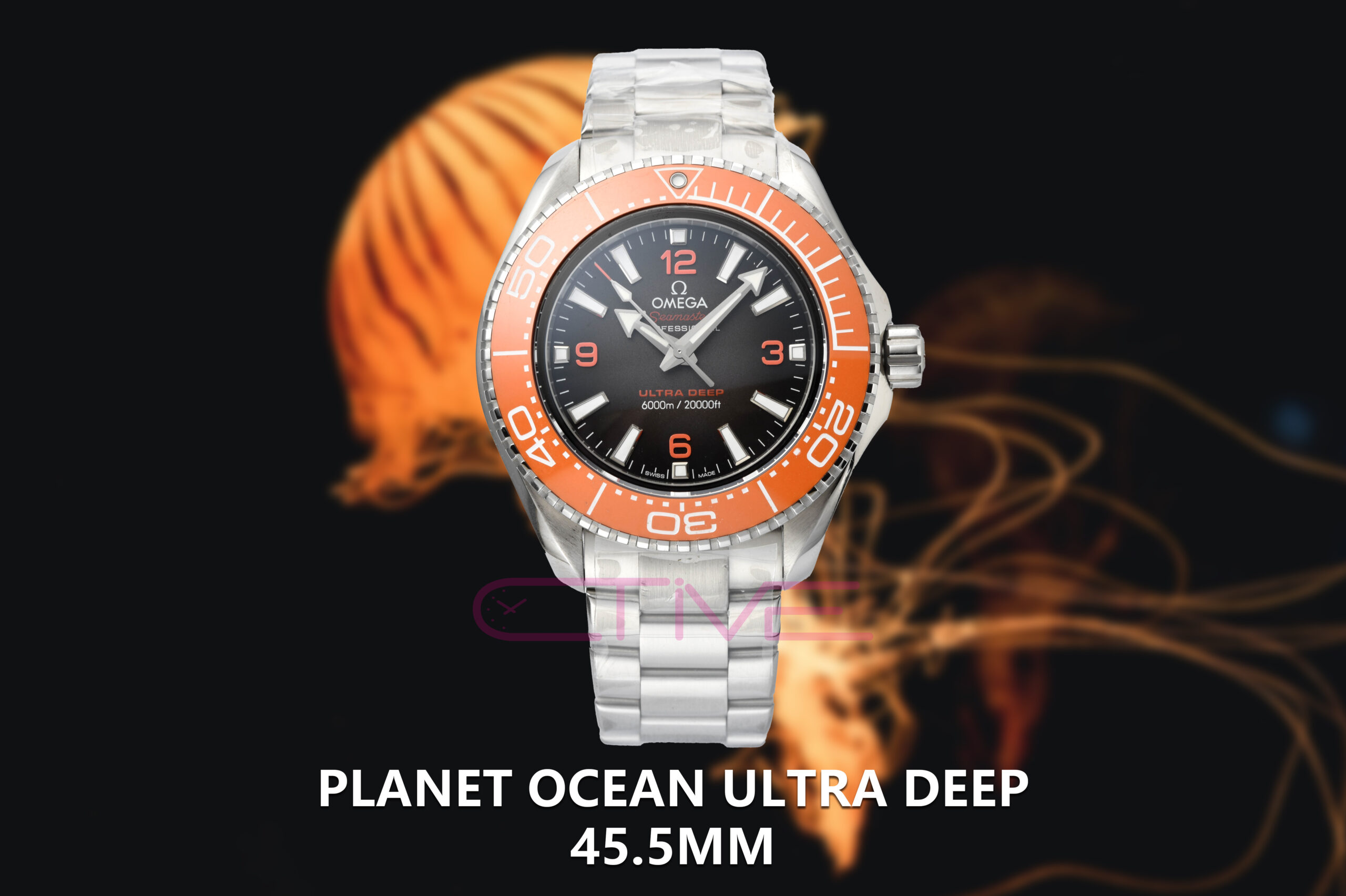 Planet Ocean Ultra Deep 45.5mm SS/SS Gradient Grey Dial VSF A8912 Super Clone