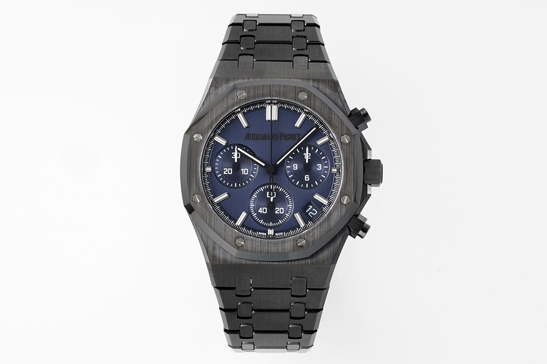 Royal Oak Chrono 26240CE 41mm Ceramic/Cer Blue Dial APS SH4401 Super Clone